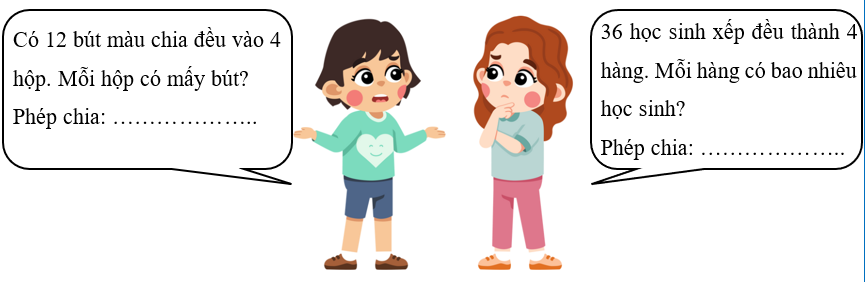 Điền phép tính thích hợp. (ảnh 1)