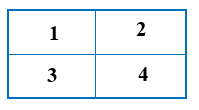 Số hình chữ nhật có trong hình bên là: 	 (ảnh 2)