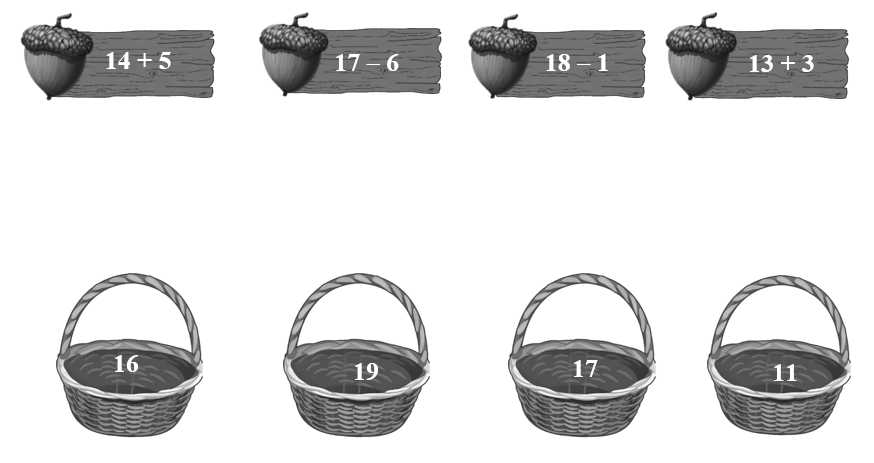  Bài tập cuối Tuần 20 Toán lớp 1 Chân trời sáng tạo có đáp án (ảnh 1)