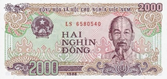 Tờ tiền nào dưới đây có mệnh giá 20 nghìn đồng? (ảnh 2)