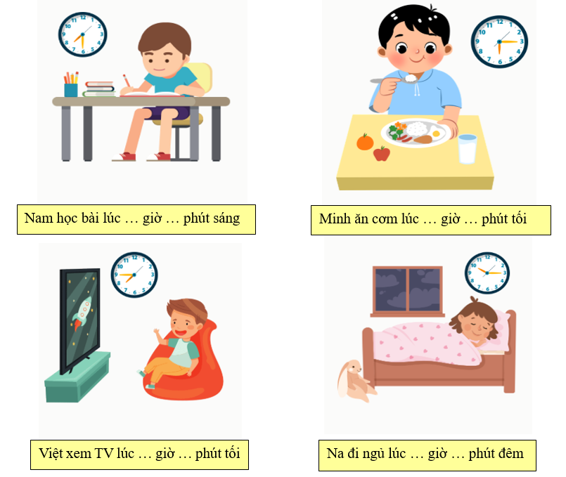  Phiếu bài tập hàng ngày Toán lớp 2 Ngày, giờ có đáp án (ảnh 1)