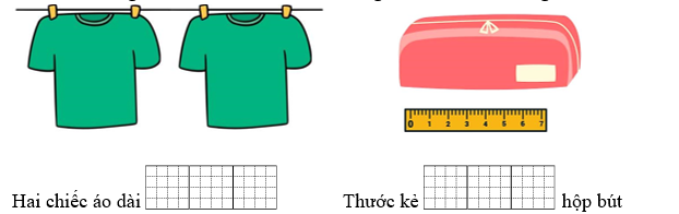 Điền “ngắn hơn”, “dài hơn” hoặc “bằng nhau” vào chỗ trống: (ảnh 1)
