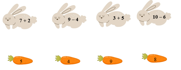 a) Nối phép tính với kết quả đúng: (ảnh 1)