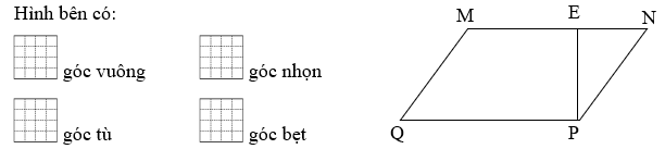 Điền số thích hợp vào ô trống. (ảnh 1)
