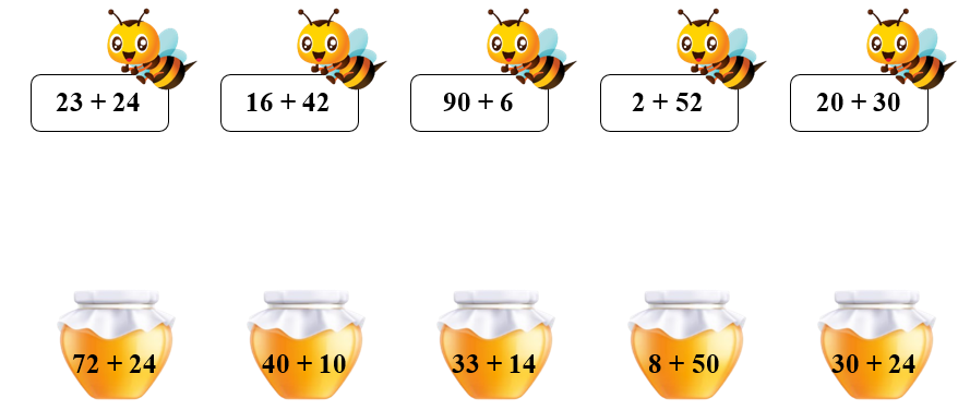Nối các phép tính có kết quả bằng nhau: (ảnh 1)