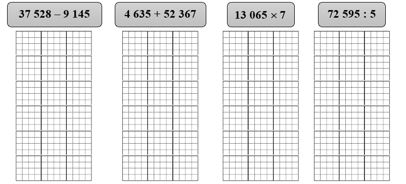 Đặt tính rồi tính: (ảnh 1)