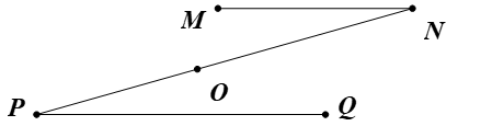 3 điểm thẳng hàng là: (ảnh 1)