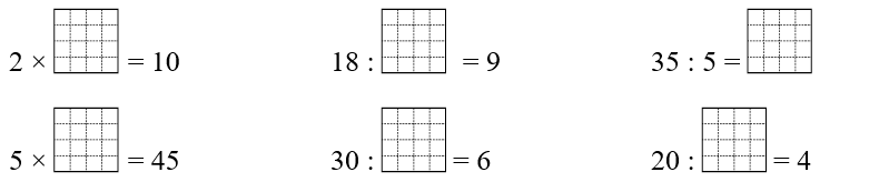 Số vào ô trống : (ảnh 1)