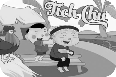Tìm và gạch chân câu chủ đề trong mỗi đoạn văn sau:  Cậu bé Tích Chu là câu chuyện kể về (ảnh 1)