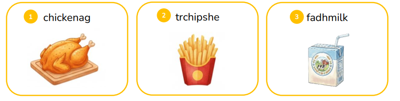 Circle the correct words.  (ảnh 1)