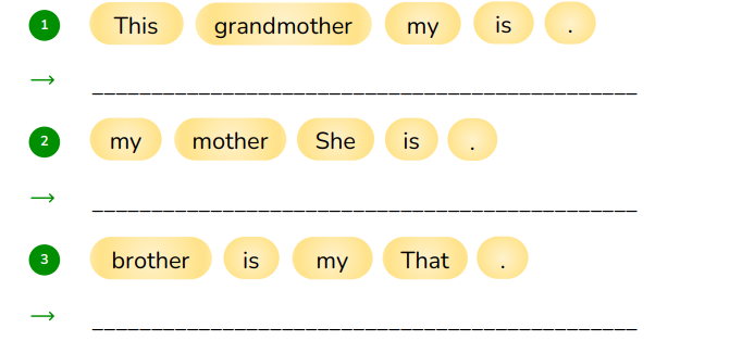 Reorder the words.  (ảnh 1)