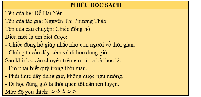Em hãy đọc to bài thơ 3 lần, học thuộc bài thơ và hoàn thành phiếu đọc sách: (ảnh 2)