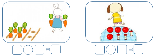 a) Viết phép tính thích hợp với bức tranh. (ảnh 1)