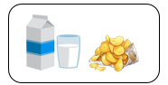 Read and tick. I like milk and chicken. (ảnh 1)