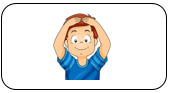 Read and tick.  Touch your head.	 (ảnh 2)