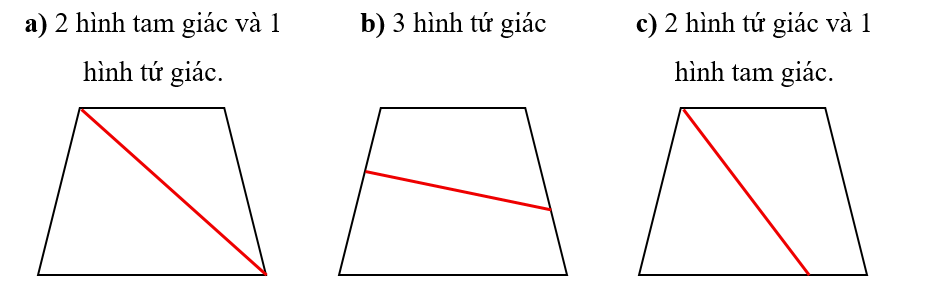 Phiếu bài tập hàng ngày Toán lớp 2 Chân trời sáng tạo Hình tứ giác có đáp án (ảnh 4)