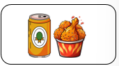 Read and tick. I like milk and chicken. (ảnh 3)