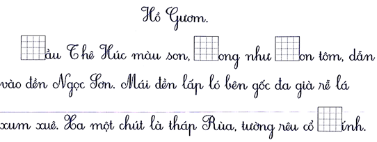Điền c/k vào chỗ trống (2 điểm) (ảnh 1)