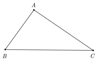 Cho Delta ABC như hình vẽ. Khi đó (ảnh 1)