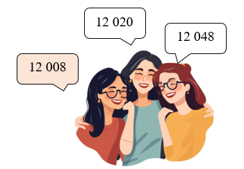 Tô màu vào kết quả đúng của phép chia 72 048 : 6 (ảnh 2)