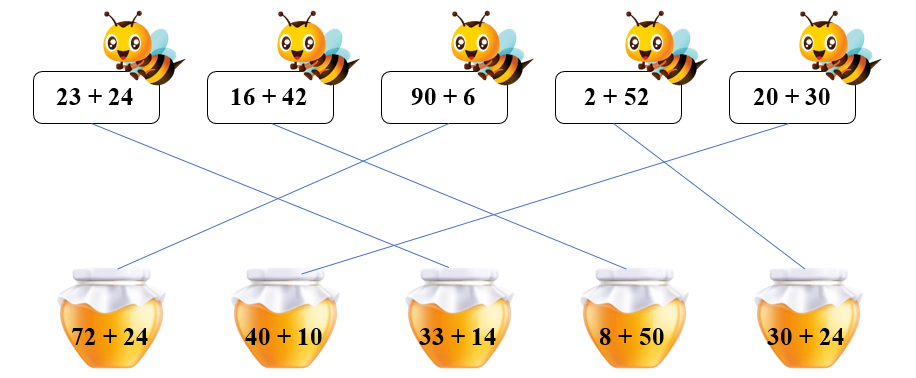 Nối các phép tính có kết quả bằng nhau: (ảnh 2)
