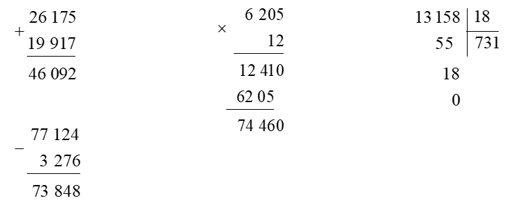 Đặt tính rồi tính: (ảnh 2)