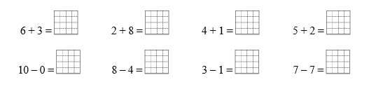 Tính nhẩm: 6 + 3 =  (ảnh 1)
