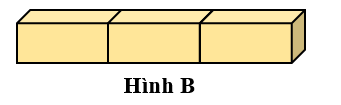 Giải bài toán sau.  Hình B dưới đây được tạo bởi ba hình hộp chữ nhật bằng nhau, mỗi hình có chiều dài 4 dm, chiều rộng 3 dm và chiều cao 2 dm. Tính diện tích toàn phần của hình B. (ảnh 1)