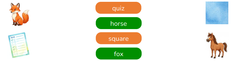 Match. nối quiz horse (ảnh 1)