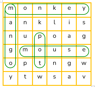 Find the words. (ảnh 3)