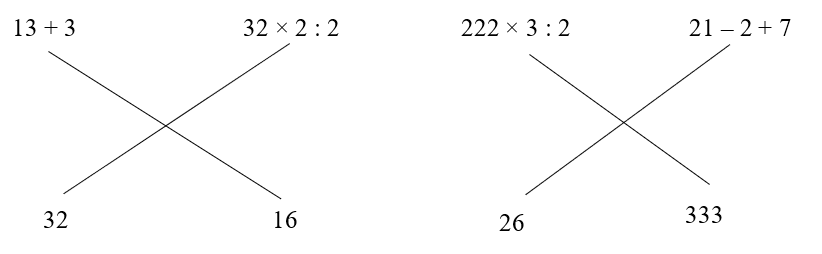 Nối phép tính (ảnh 2)