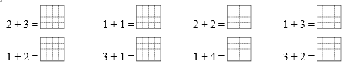 Điền Số? thích hợp  2 + 3 = (ảnh 1)