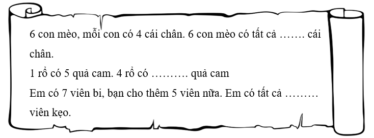 Điền số thích hợp vào chỗ chấm. (ảnh 1)