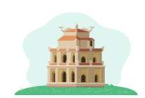 VIẾT: Tìm hiểu cách viết bài văn tả phong cảnh  Bài văn dưới đây tả cảnh gì?  Hồ Gươm thân yêu (ảnh 1)