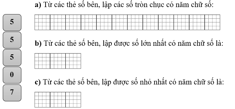 Cho các tấm thẻ số sau: (ảnh 1)