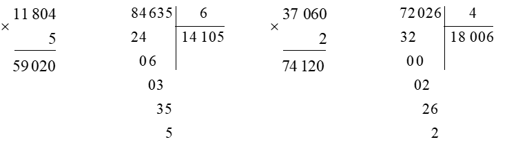 Đặt tính rồi tính: (ảnh 2)