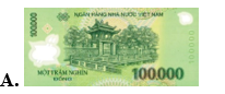 Tiền Việt Nam có mệnh giá 1 000 đồng là: (ảnh 2)