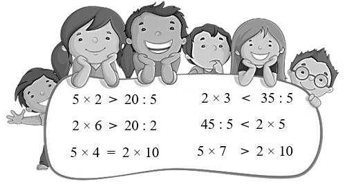 Điền dấu >, <, = thích hợp vào ô trống: (ảnh 2)