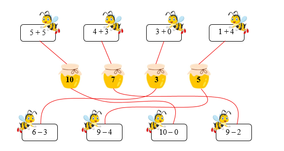  Nối phép tính với kết quả tương ứng: (ảnh 2)