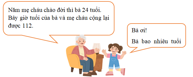Đố vui  Hãy giúp bạn Linh tính tuổi của bà ngoại nhé!  Tuổi của bà ngoại bạn Linh là (ảnh 1)
