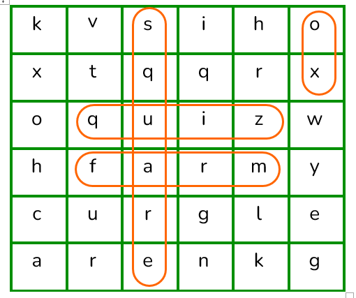Find the words. (ảnh 3)