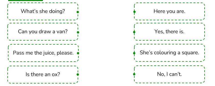 Read and match. (2 points) (ảnh 1)