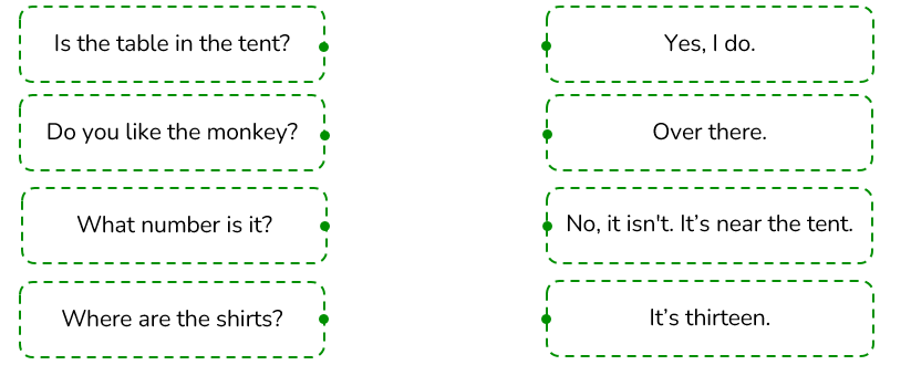 Look and match. (2 points) (ảnh 1)
