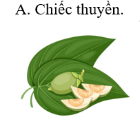 Trong khổ thơ thứ hai, cánh diều giống sự vật nào sau đây? (ảnh 2)