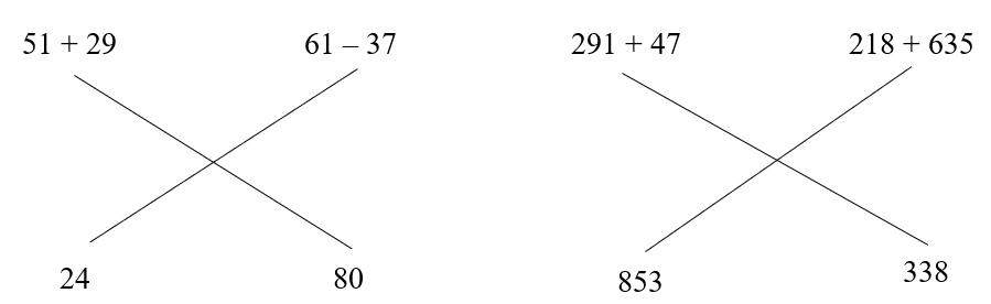 Nối các phép tính (ảnh 2)