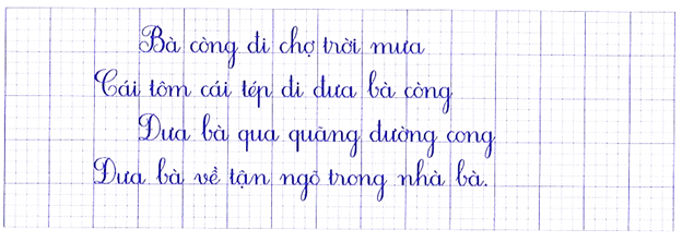 Tập chép (2 điểm) (ảnh 1)