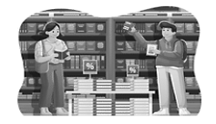Trong hội chợ sách, buổi sáng một quầy hàng bán được 96 quyển sách, buổi chiều số sách bán (ảnh 1)