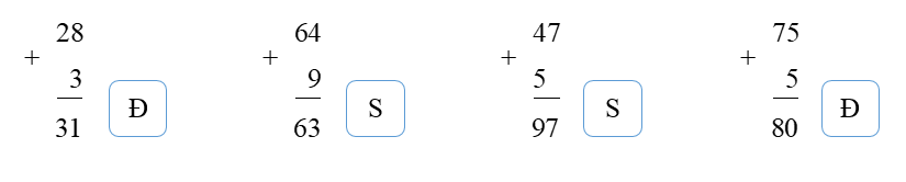 Đúng ghi Đ, sai ghi S: (ảnh 2)