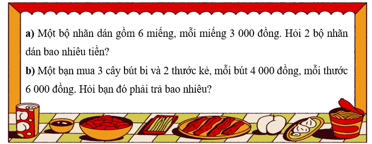 Giải bài toán sau. (ảnh 1)