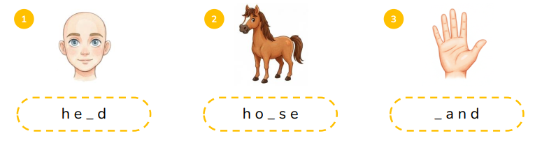 Complete the words.  (ảnh 1)
